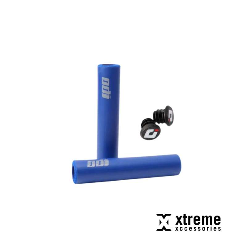 2PCS Silicone AntiSlip Bicycle Grips Blue