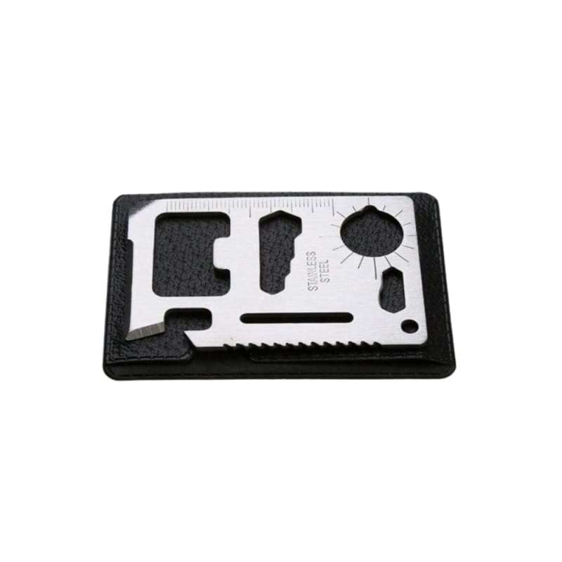 Mini Multi Tool Survival Card - 11 Functions