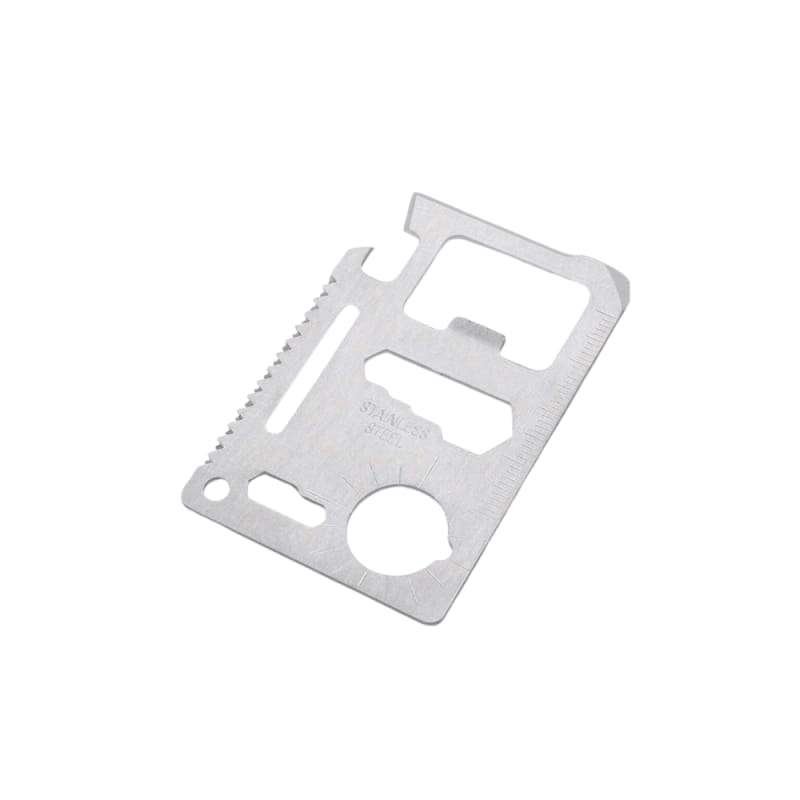 Mini Multi Tool Survival Card - 11 Functions