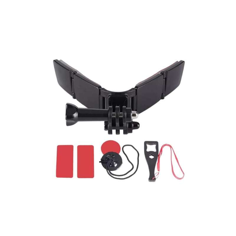 Helmet Mount Chin Bracket for Cell Phones