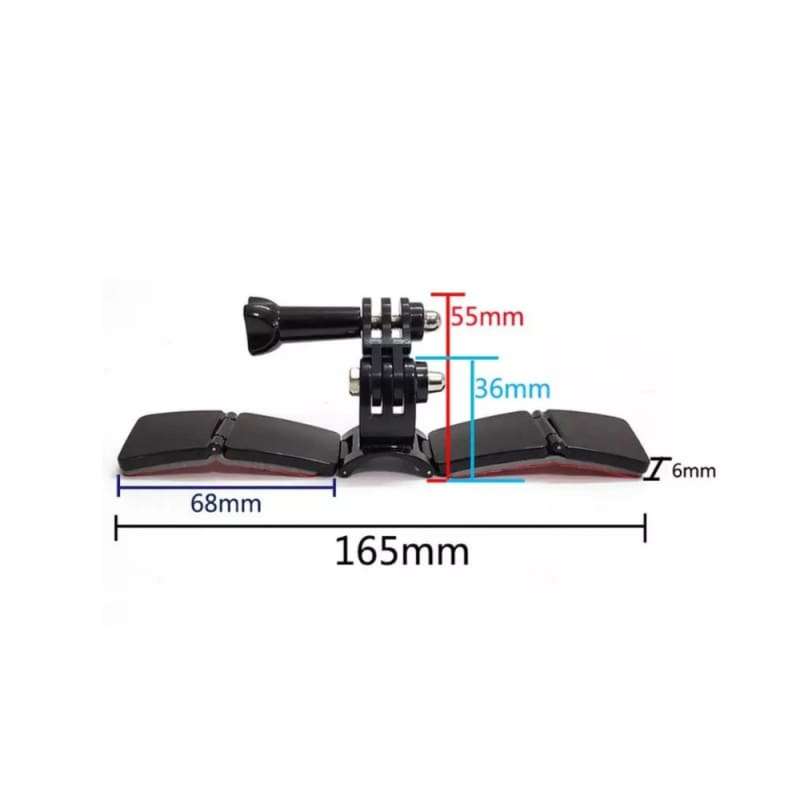 Helmet Mount Chin Bracket for Cell Phones