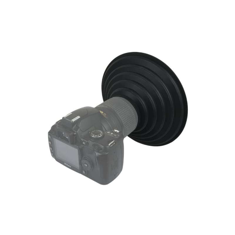 Silicone Lens Hood Cover - Foldable, Anti Reflective 50-70mm, 70-90mm Canon, Nikon, Sony