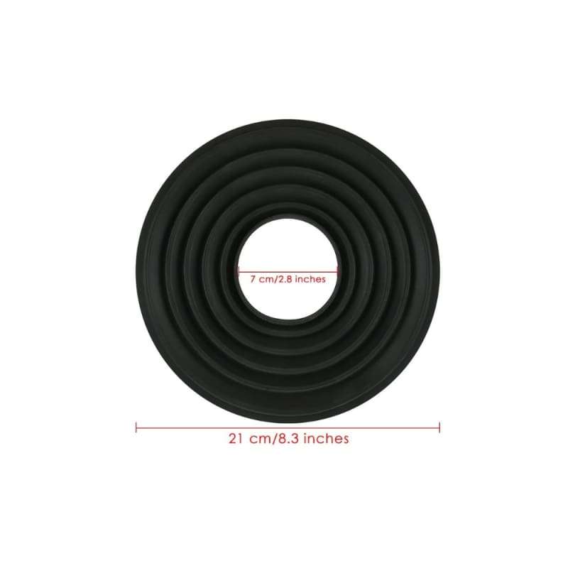 Silicone Lens Hood Cover - Foldable, Anti Reflective 50-70mm, 70-90mm Canon, Nikon, Sony