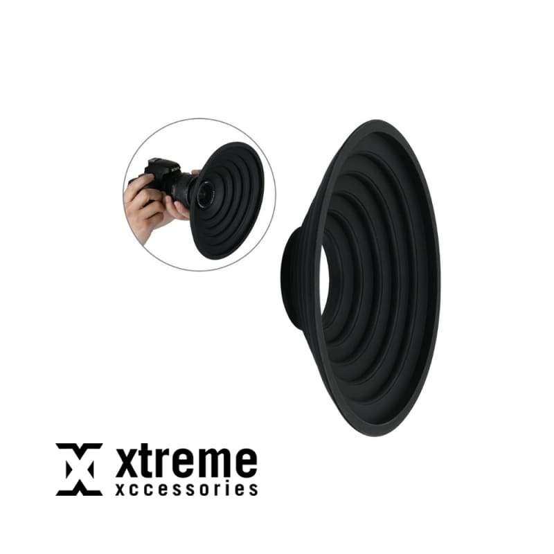 Silicone Lens Hood Cover - Foldable, Anti Reflective 50-70mm, 70-90mm Canon, Nikon, Sony