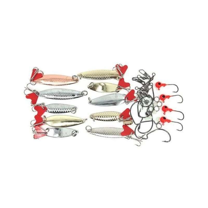 Fishing Lure 111 Pcs Soft and Metal Lure