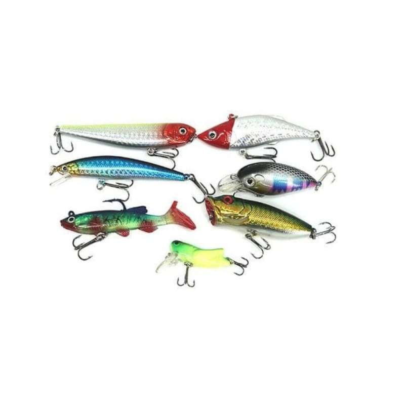 Fishing Lure 111 Pcs Soft and Metal Lure