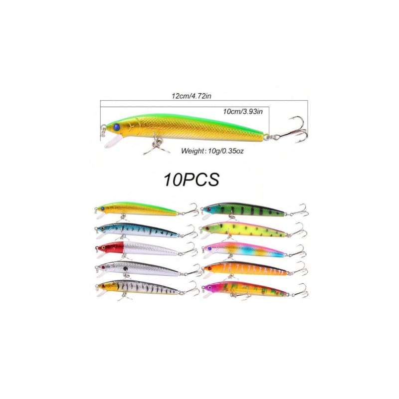 Fishing Lure 10 Piece Set