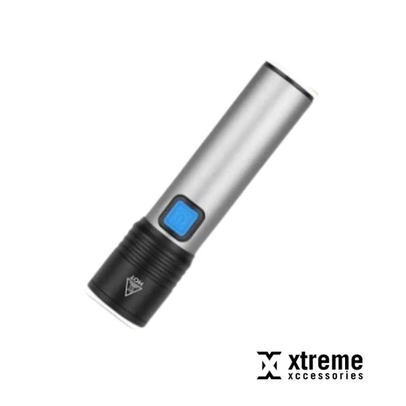 Mini EDC Zoomable Ultra Powerful USB Rechargeable LED Torch