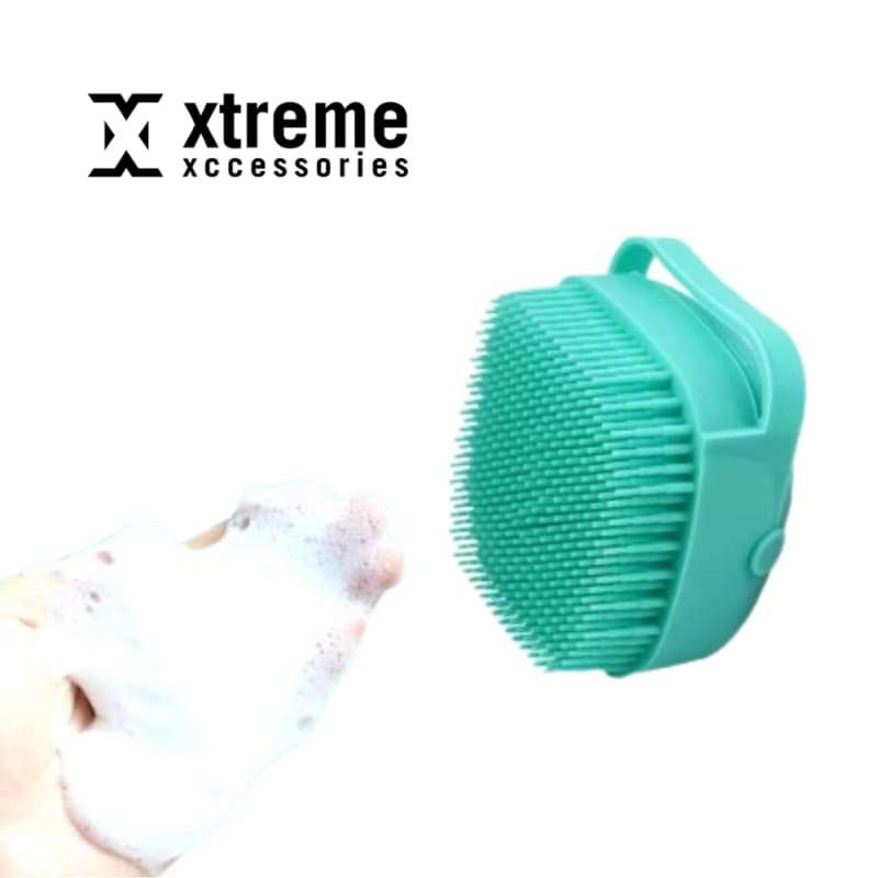 Xtreme Xccessories PawsomeCare Silicone Bath Brush: Gentle Pet Exfoliator and Massager