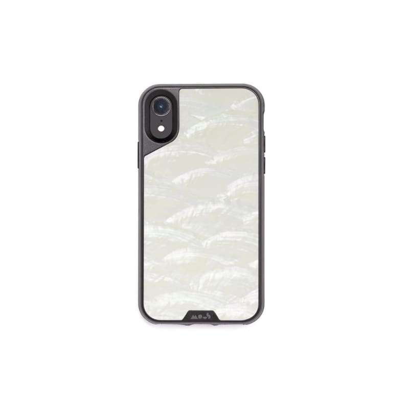 Mous Limitless 2.0 Case Sea Shell compatible with iPhone X screen protector included