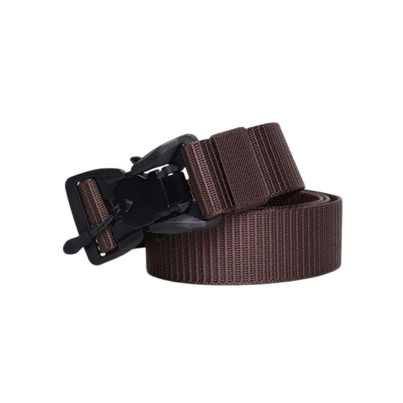 BROWN Tactical Belt Quick Release Magnetic Buckle Military Belt Nylon