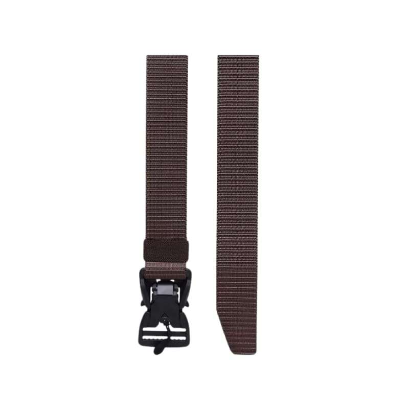 BROWN Tactical Belt Quick Release Magnetic Buckle Military Belt Nylon