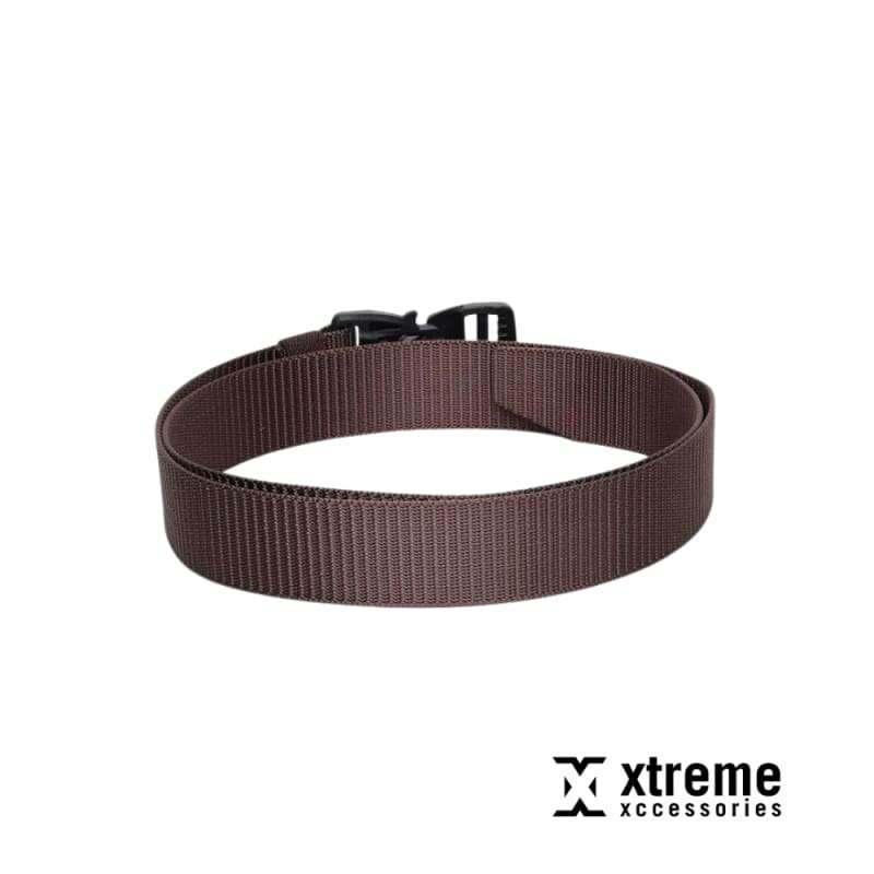 BROWN Tactical Belt Quick Release Magnetic Buckle Military Belt Nylon