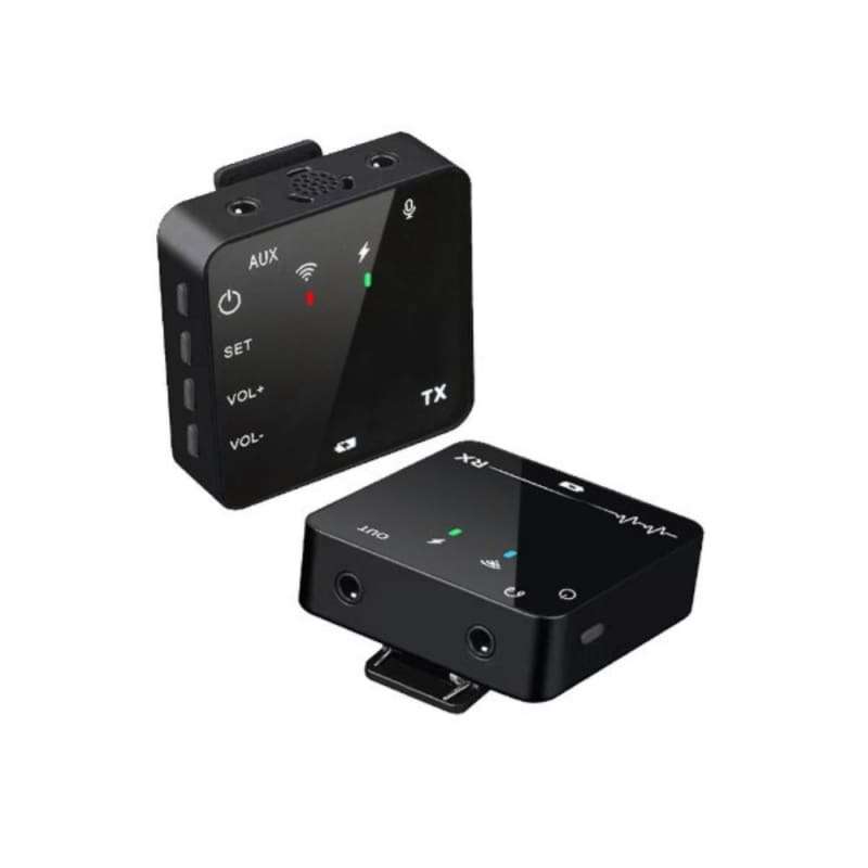 Wireless Mini Lavalier Microphone Kit - Professional Vlogger's Essential for Crystal-Clear Audio ...