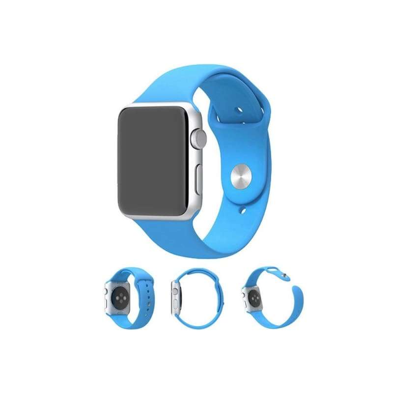 Xtreme Xccessories 38/40/41mm M/L Classic Thin Style Silicone Strap For Apple Watch