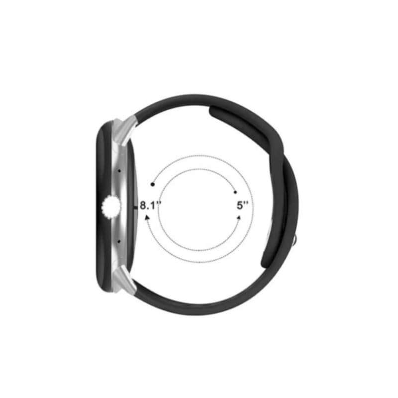 42/44/45/49mm (M/L) Classic Silicone Apple Replacement Strap