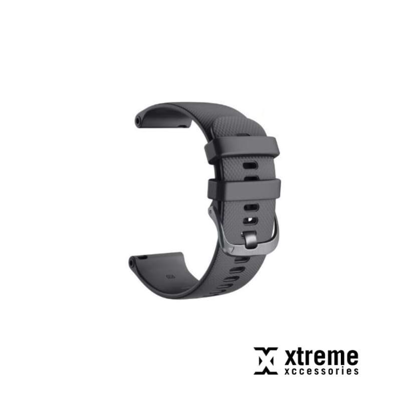 Xtreme Xccessories 22mm Silicone Strap for Garmin Vivoactive 4, Forerunner 255, Samsung Gear S3 &...