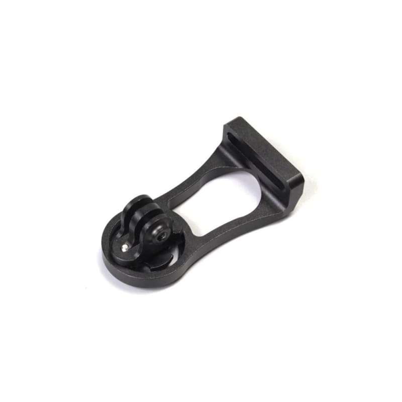 Integrated GPS Stem Mount for Garmin with GoPro and Universal Flashlight Holder Mount