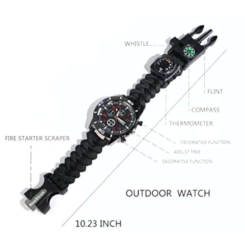 Xtreme 54 Piece Camouflage Survival/Camping Kit