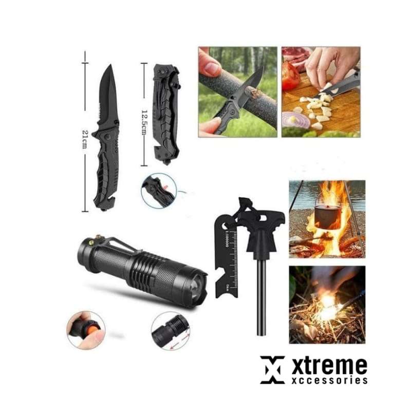 Xtreme 39-piece Survival Kit (Black)