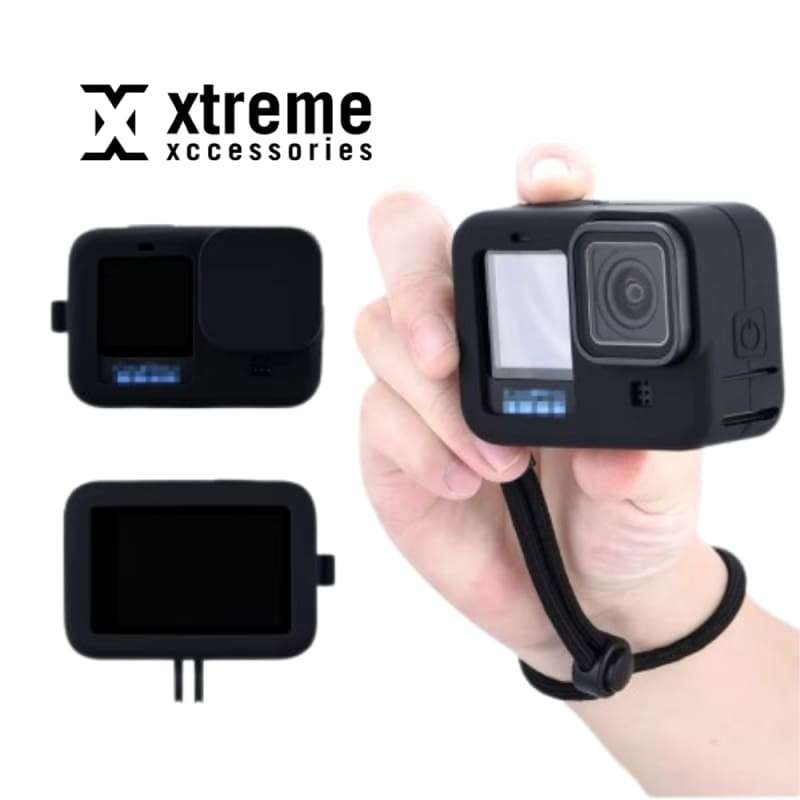Silicone Cage with Lens Cap for Hero 13, 12, 11, 10 & 9