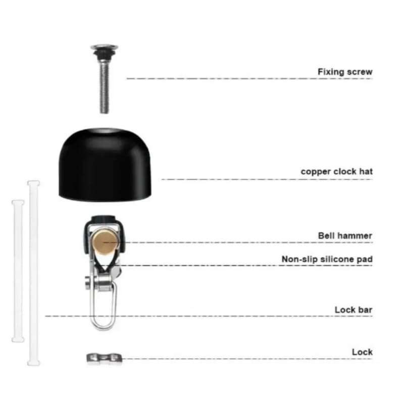 Retro Bicycle Handlebar Bell