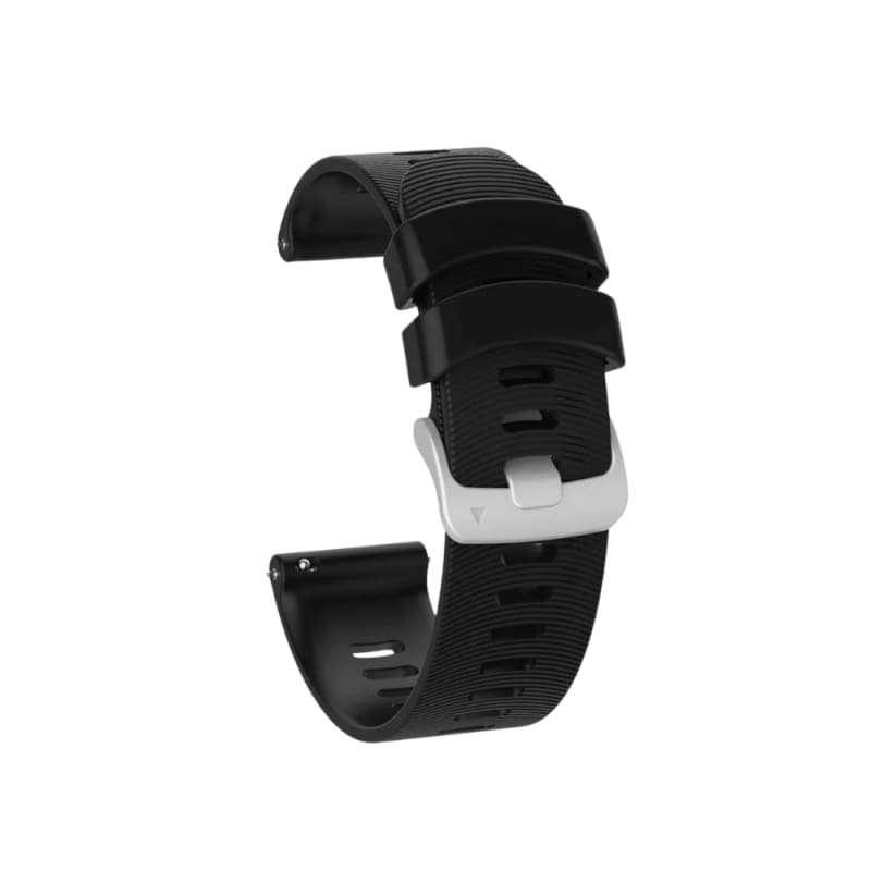Waterproof 20mm Silicone Strap for Garmin Forerunner 245, 645, Vivoactive 3, Vivomove, Venu & Mor...