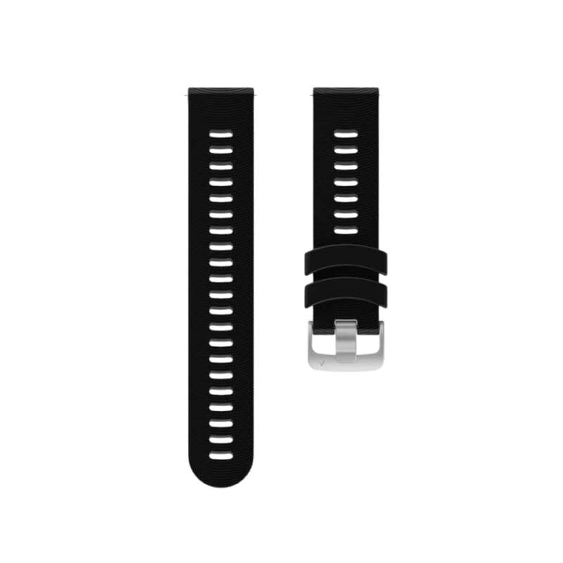 Waterproof 20mm Silicone Strap for Garmin Forerunner 245, 645, Vivoactive 3, Vivomove, Venu & Mor...