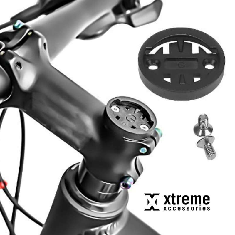 Headpost Stem Cover GPS Mounting System for Garmin / Wahoo / Bryton / Cateye Devices