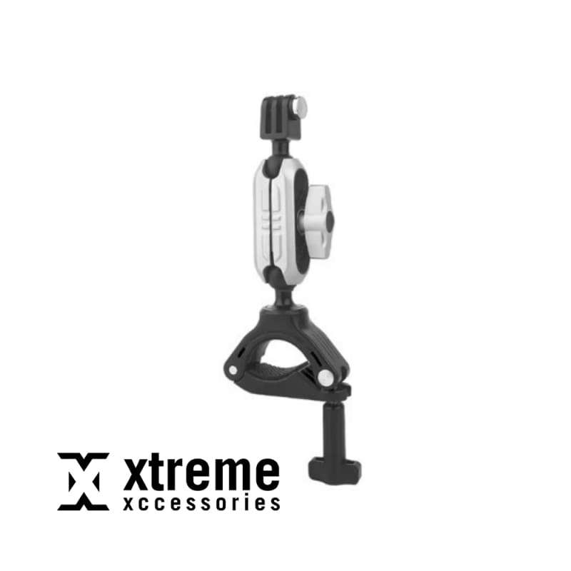 Xtreme Xccessories Motorcycle Bicycle Rail Mount Clamp with 360 degree Ball Mount Clip For Gopro ...