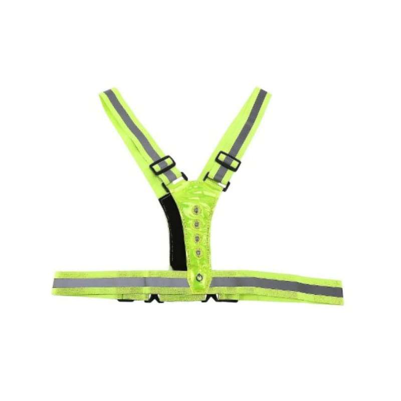 LED  Reflective Running Cycling Security Harness Vest