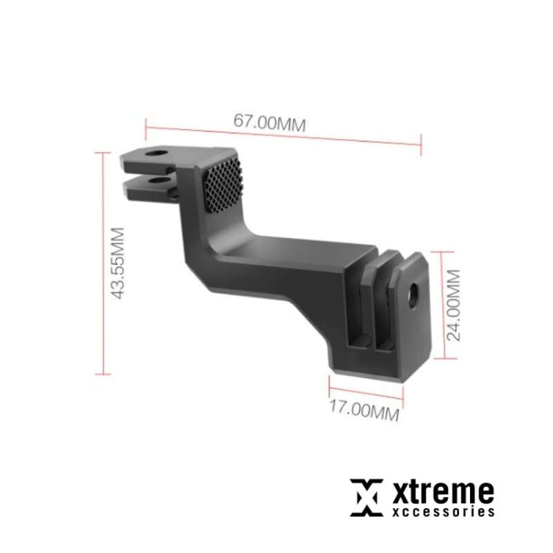 Xtreme Xccessories 90 Degree Aluminum Vertical Bracket Adapter Mount Lens Center for GoPro Hero 1...