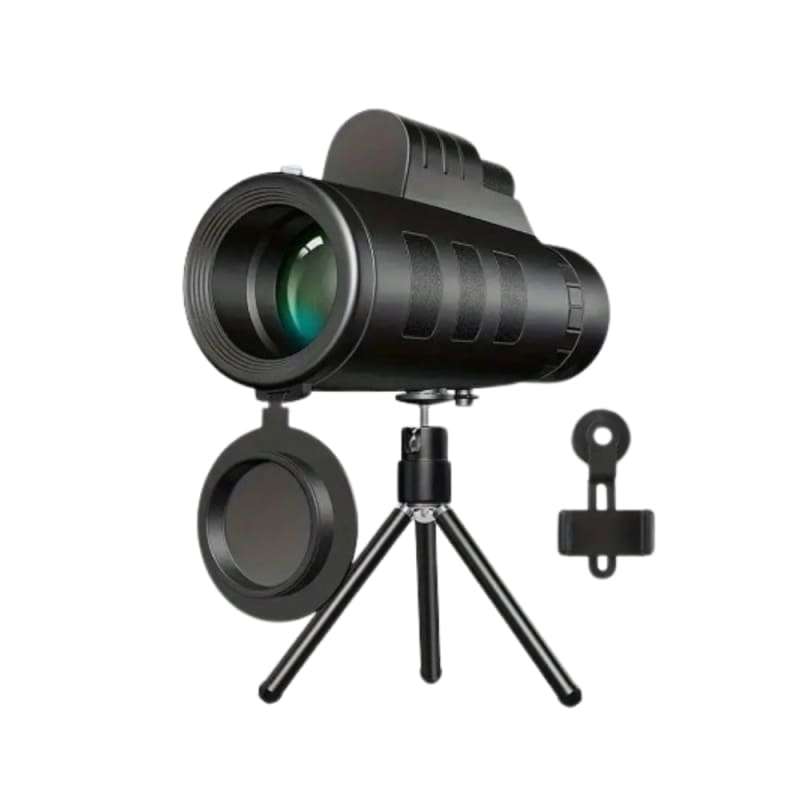HD 40X60 Pocket Monocular Telescope With Tripod Stand & Phone Mount.
