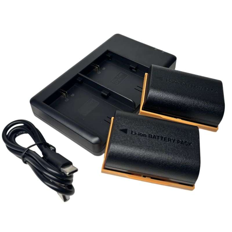 Xtreme Xccessories LP-E6  (2 x Batteries; 1 x Dual Charger) for Canon Cameras