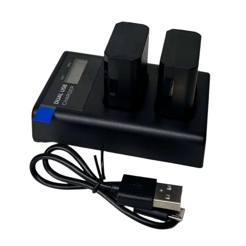 1159  (2 x Batteries; 1 x Dual Charger) for Sony Cameras