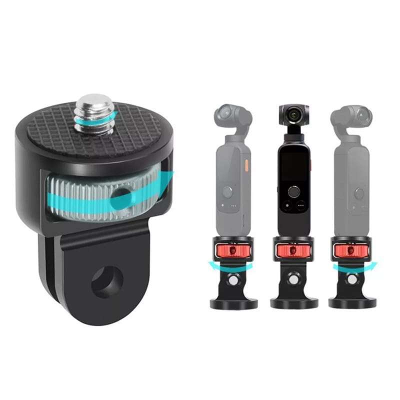 Xtreme Xccessories Aluminum Alloy 1/4 inch Screw Tripod Adapter for Gopro Hero Series and all Cam...