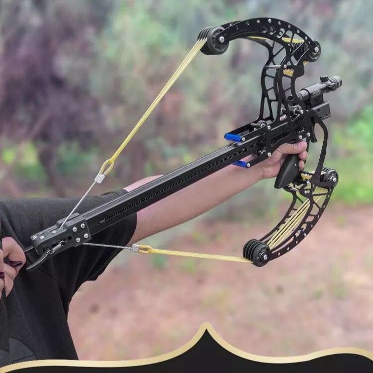 Mini Compound Bow Metal Archery Ball Launcher