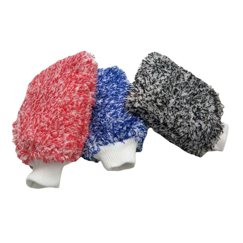 Microfiber Car Cleaning Glove  Reusable & Highly Absorbent