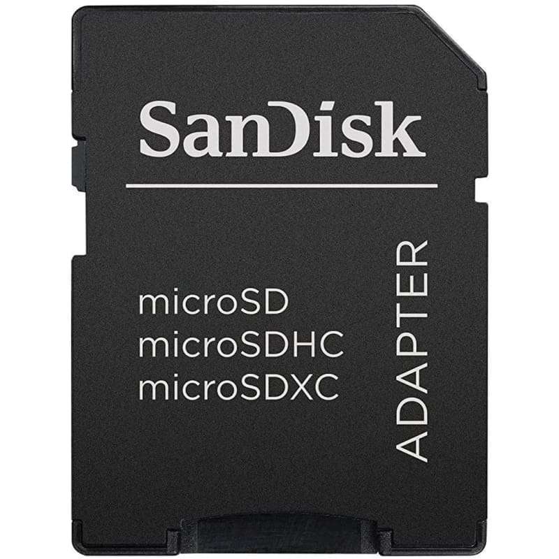 SanDisk MicroSD to SD Memory Card Adapter (MICROSD-Adapter), Black