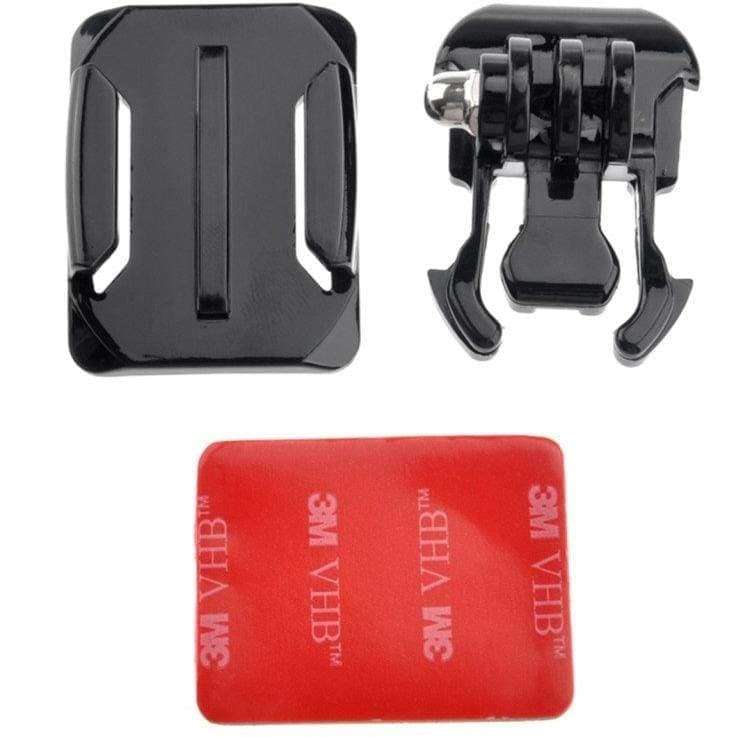 Curved Adhesive Mount and Clip