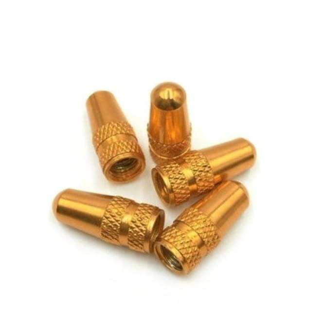 Bicycle Valve Caps 2 pcs GOLD