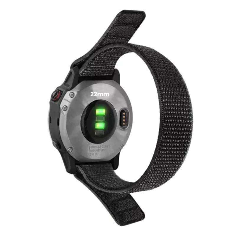 Xtreme Xccessories 22mm Nylon Stretch Replacement Watch Strap For Garmin Fenix 5/5 Plus/6/7/ Inst...