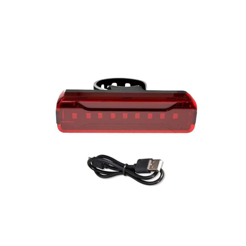 Rechargeable Waterproof Safety Warning Bicycle Light