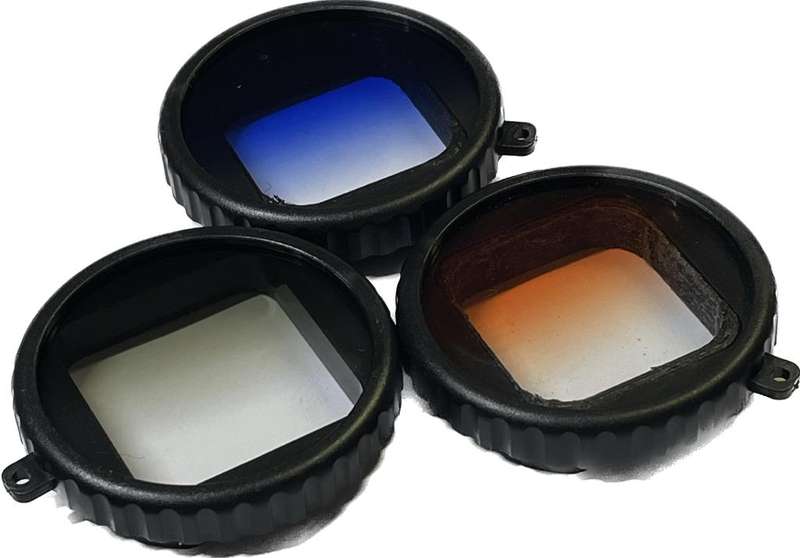 Freewell Colour Grad Filter Set with Adapter for Hero 13  12, 11, 10, 9 Black & Hero 11 Mini
