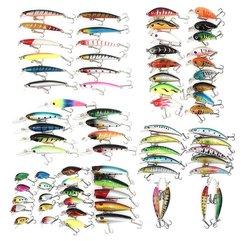Fishing Lure 64 Piece Set