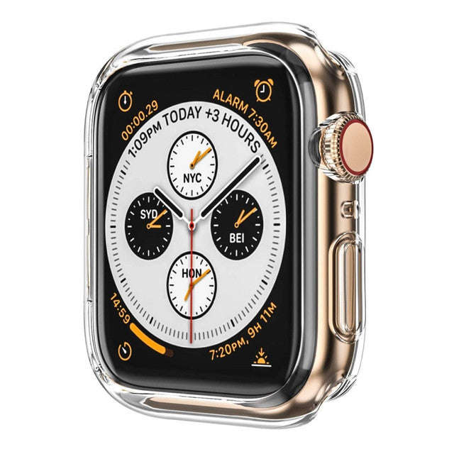 Xtreme Xccessories Clear Armor Case for Apple Watches Shockproof TPU Case Cover + 3D PET Curved H...