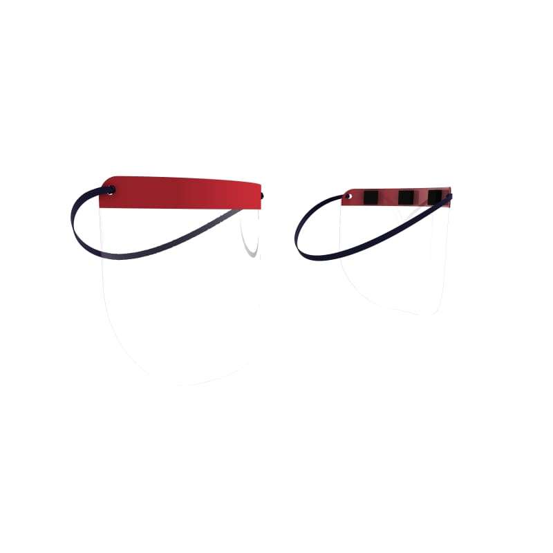 Medical Distributors Maroon Band Personal Protection (PPE) Face Shield