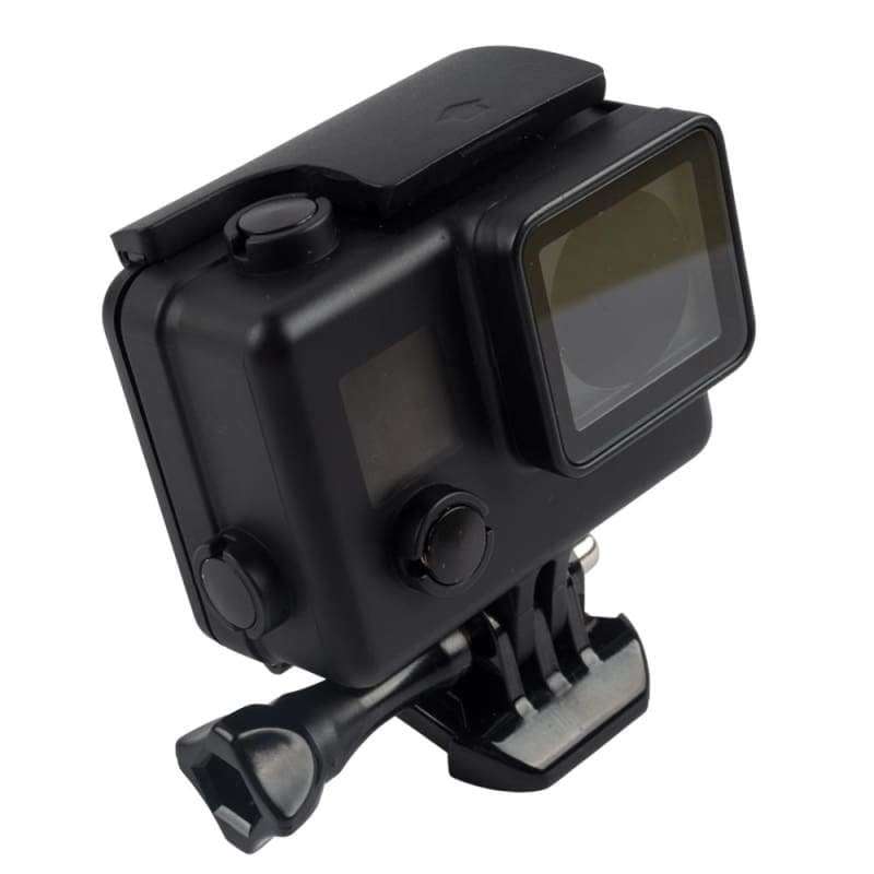Matte Black Waterproof Replacement Housing Hero 4/3+ & 3