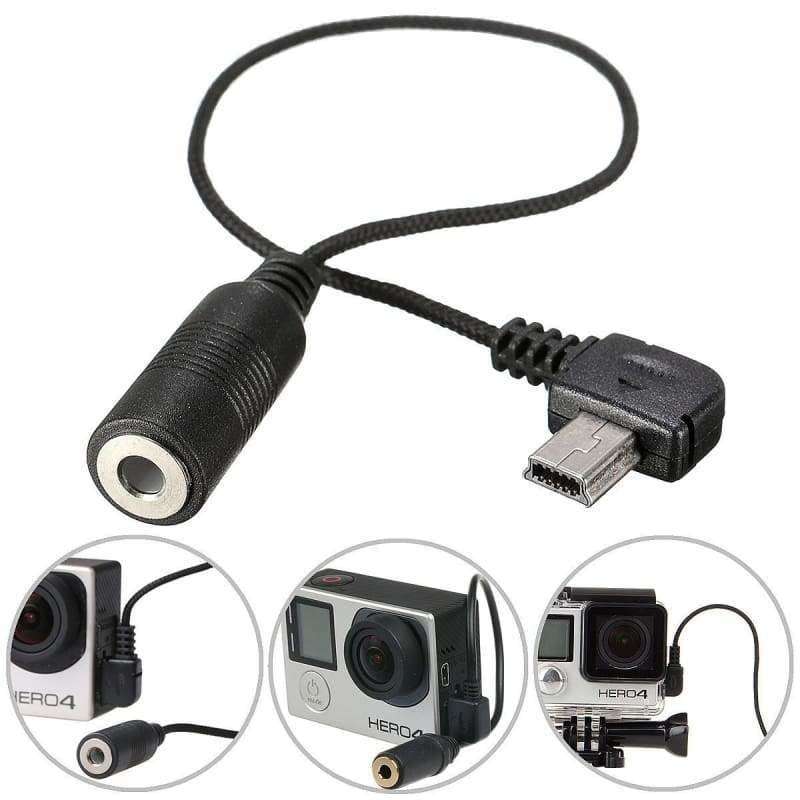 Mic Jack for GoPro Hero 4 / 3+ / 3