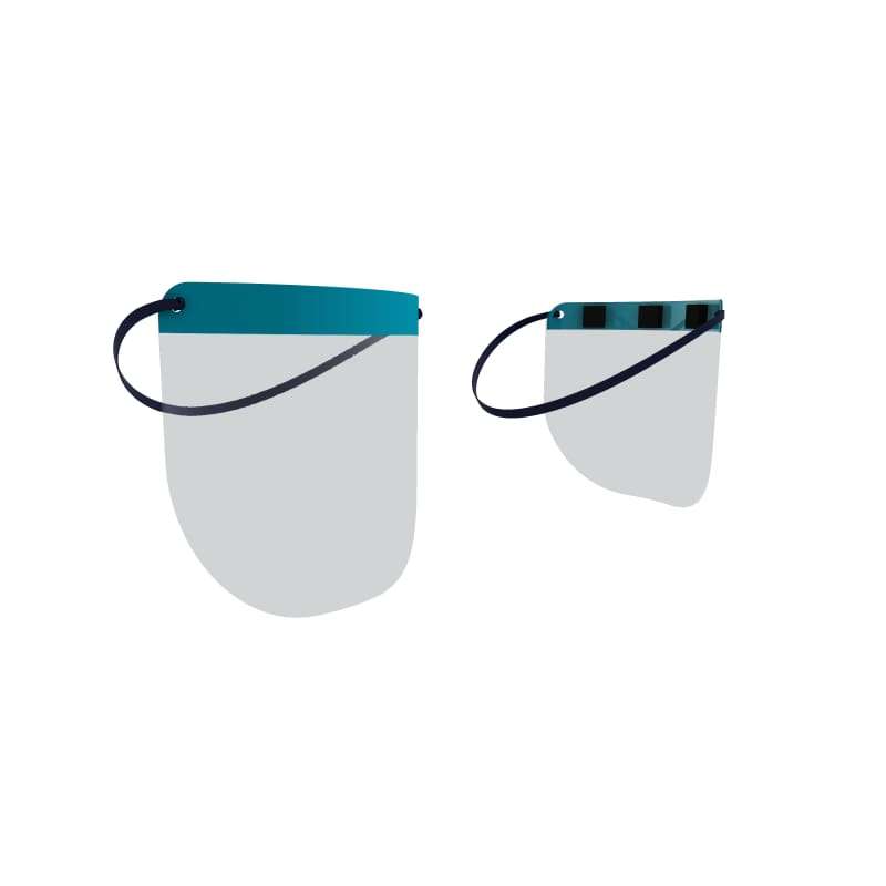 Medical Distributors Teal Band Personal Protection (PPE) Face Shield